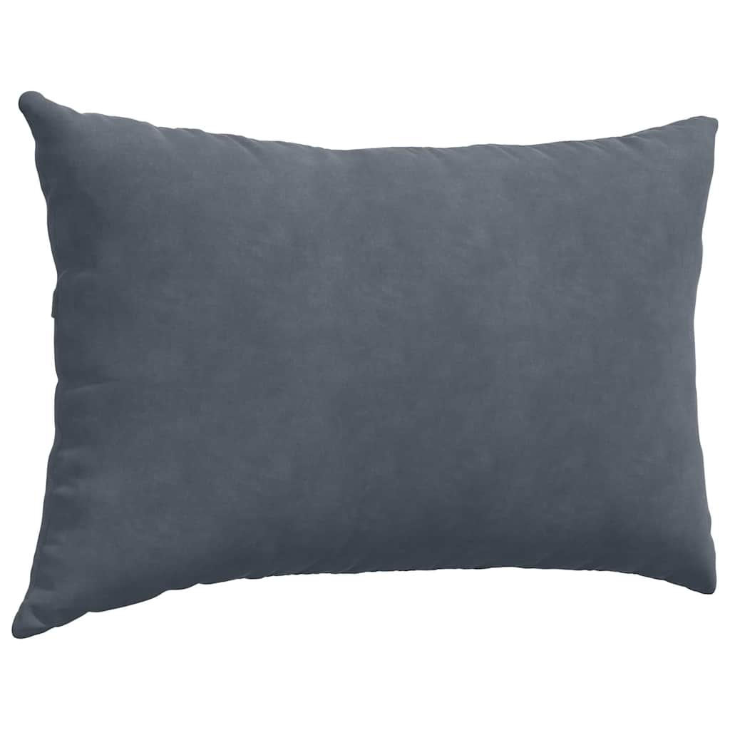 Cuscini da Divano 2 pcs Grigio scuro 60 x 40 cm | homemem39