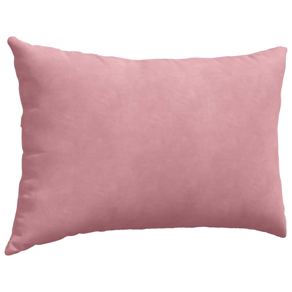 Cuscini da Divano 2 pcs Rosa 60 x 40 cm Tessuto in Cords | homemem39