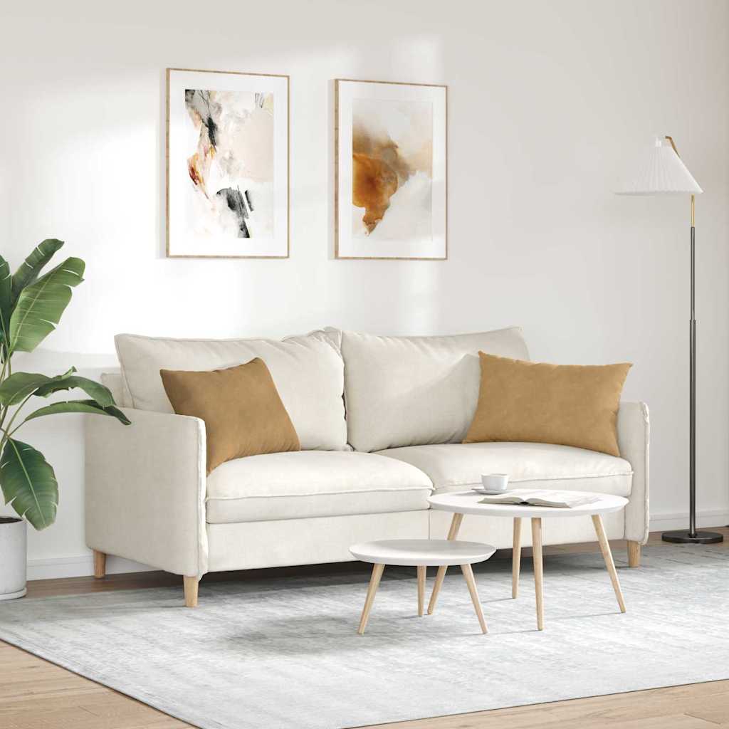 Cuscini da Divano 2 pcs Marrone 60 x 40 cm Tessuto in Cords | homemem39