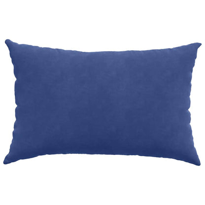 Cuscini da Divano 2 pcs Blu Polizia 60 x 40 cm Tessuto in Cords | homemem39