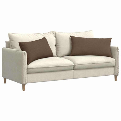 Cuscini da Divano 2 pcs Marrone 80 x 40 cm Tessuto | homemem39