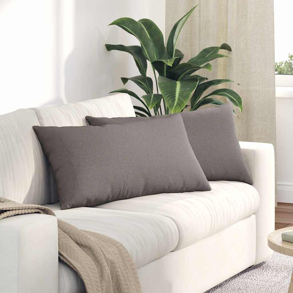 Cuscini da Divano 2 pcs Talpa 80 x 40 cm Tessuto | homemem39