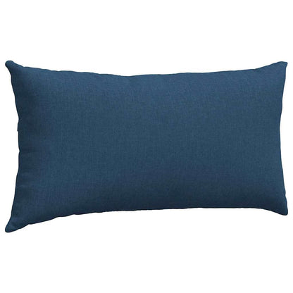 Cuscini da Divano 2 pcs Blu 80 x 40 cm Tessuto | homemem39