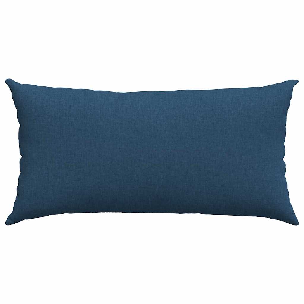 Cuscini da Divano 2 pcs Blu 80 x 40 cm Tessuto | homemem39
