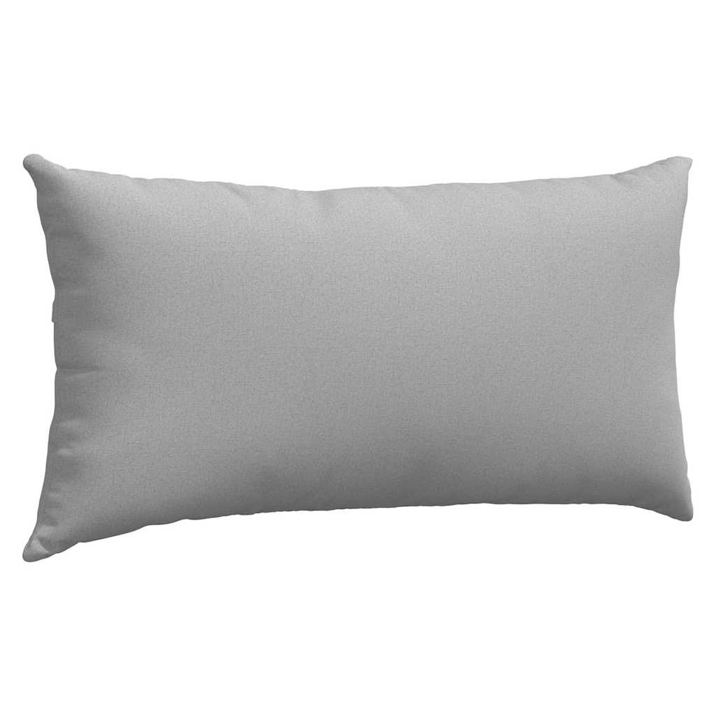 Cuscini da Divano 2 pcs Grigio Nuvola 80 x 40 cm Tessuto