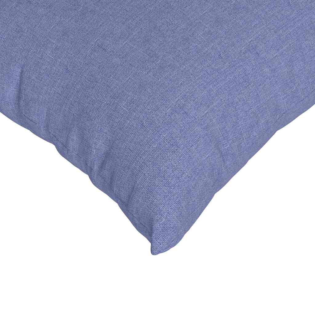 Cuscini da Divano 2 pcs Blu jeans 80 x 40 cm Tessuto | homemem39