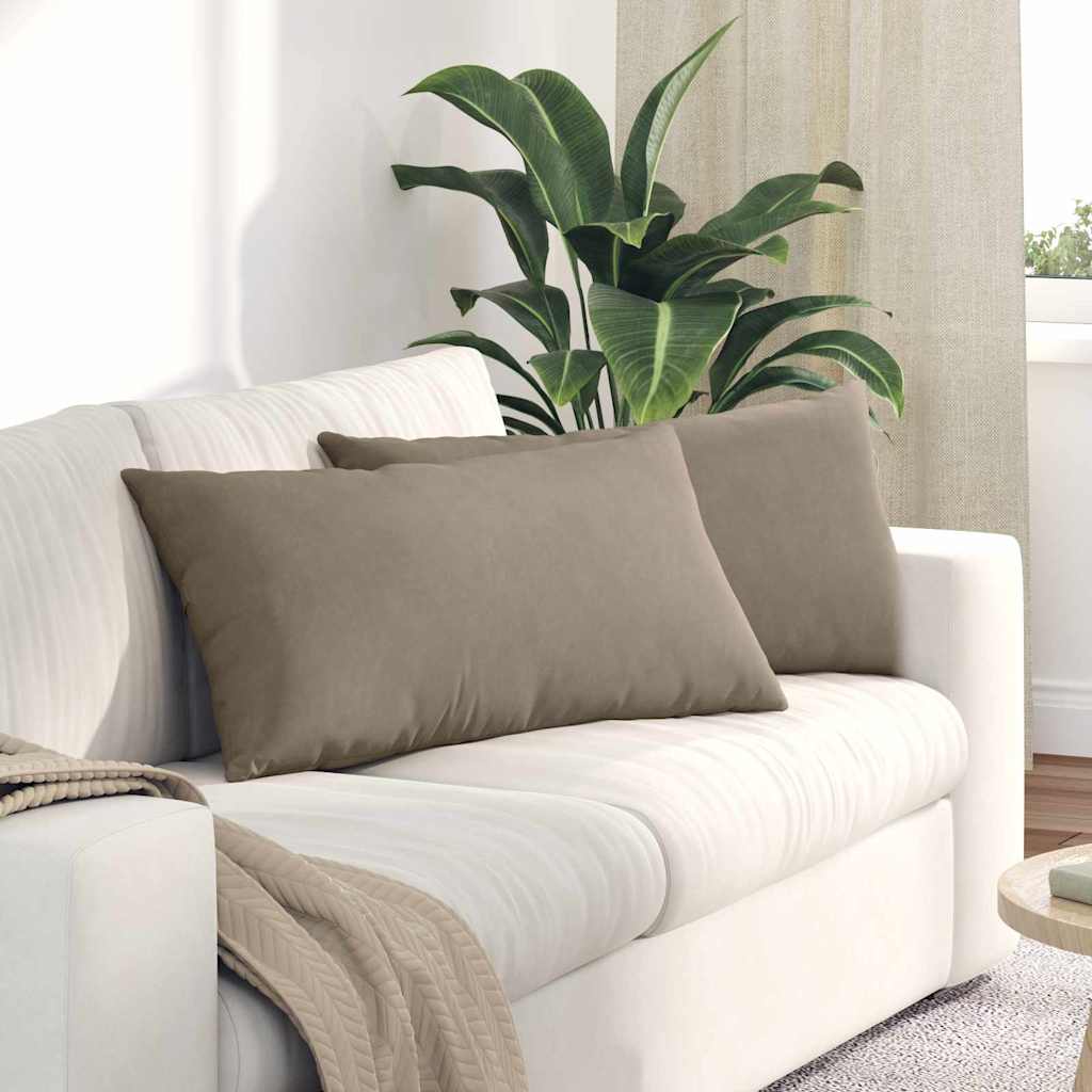 Cuscini da Divano 2 pcs Talpa 80 x 40 cm Tessuto | homemem39
