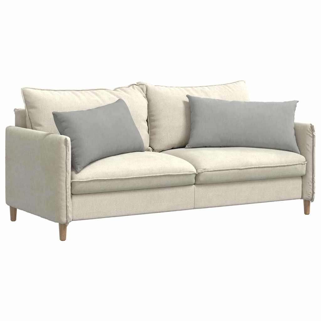 Cuscini da Divano 2 pcs Grigio chiaro 80 x 40 cm Tessuto | homemem39
