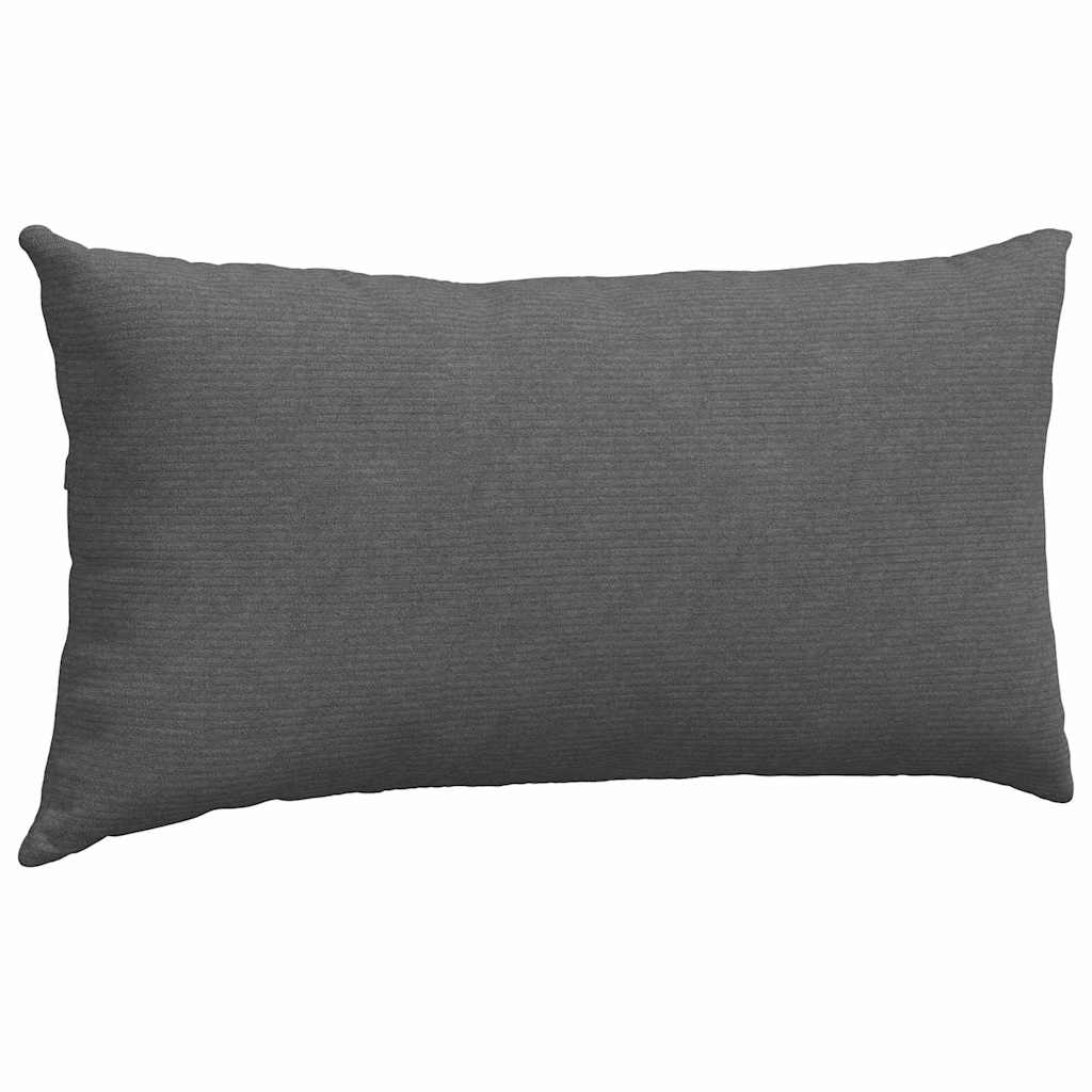 Cuscini da Divano 2 pcs Grigio scuro 80 x 40 cm | homemem39
