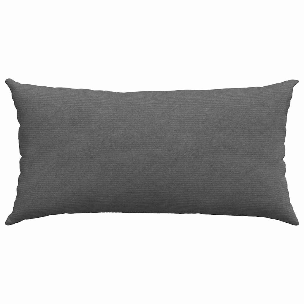 Cuscini da Divano 2 pcs Grigio scuro 80 x 40 cm | homemem39
