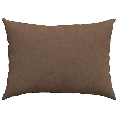 Cuscini da Divano 2 pcs Marrone 70 x 50 cm Tessuto | homemem39