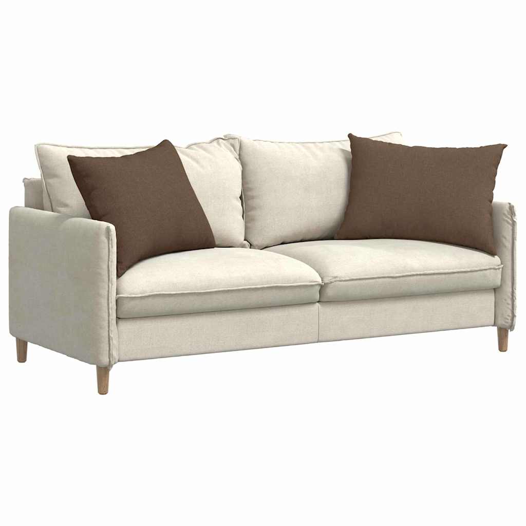 Cuscini da Divano 2 pcs Marrone 70 x 50 cm Tessuto | homemem39
