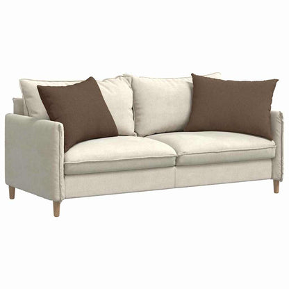 Cuscini da Divano 2 pcs Marrone 70 x 50 cm Tessuto
