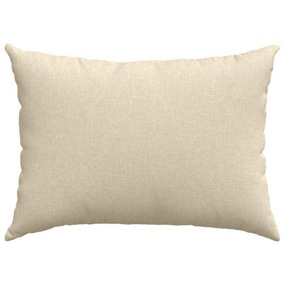 Cuscini da Divano 2 pcs Crema 70 x 50 cm Tessuto | homemem39