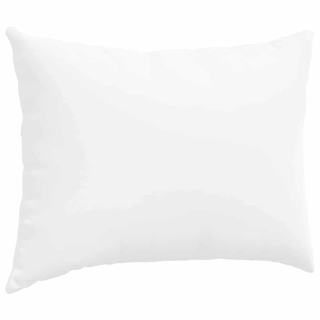 Cuscini da Divano 2 pcs Bianco 70 x 50 cm Tessuto | homemem39