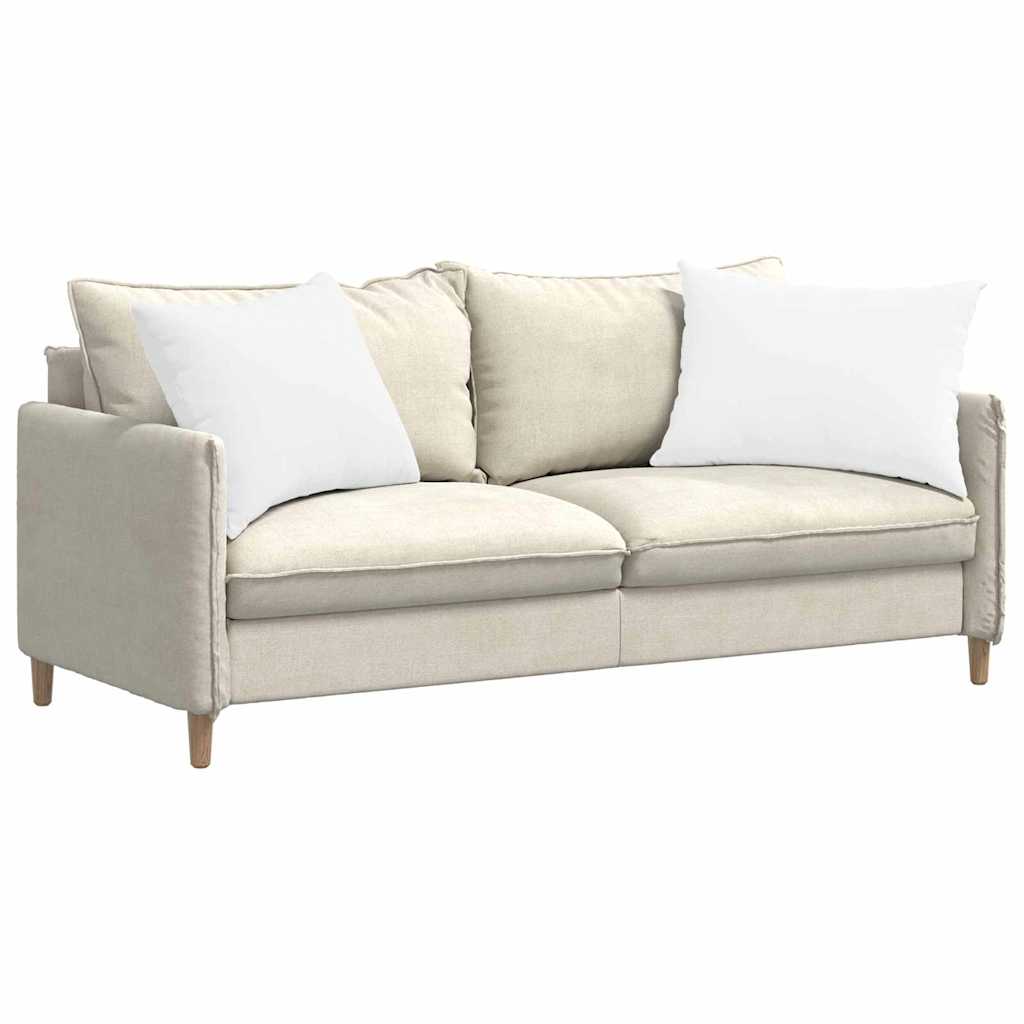 Cuscini da Divano 2 pcs Bianco 70 x 50 cm Tessuto | homemem39