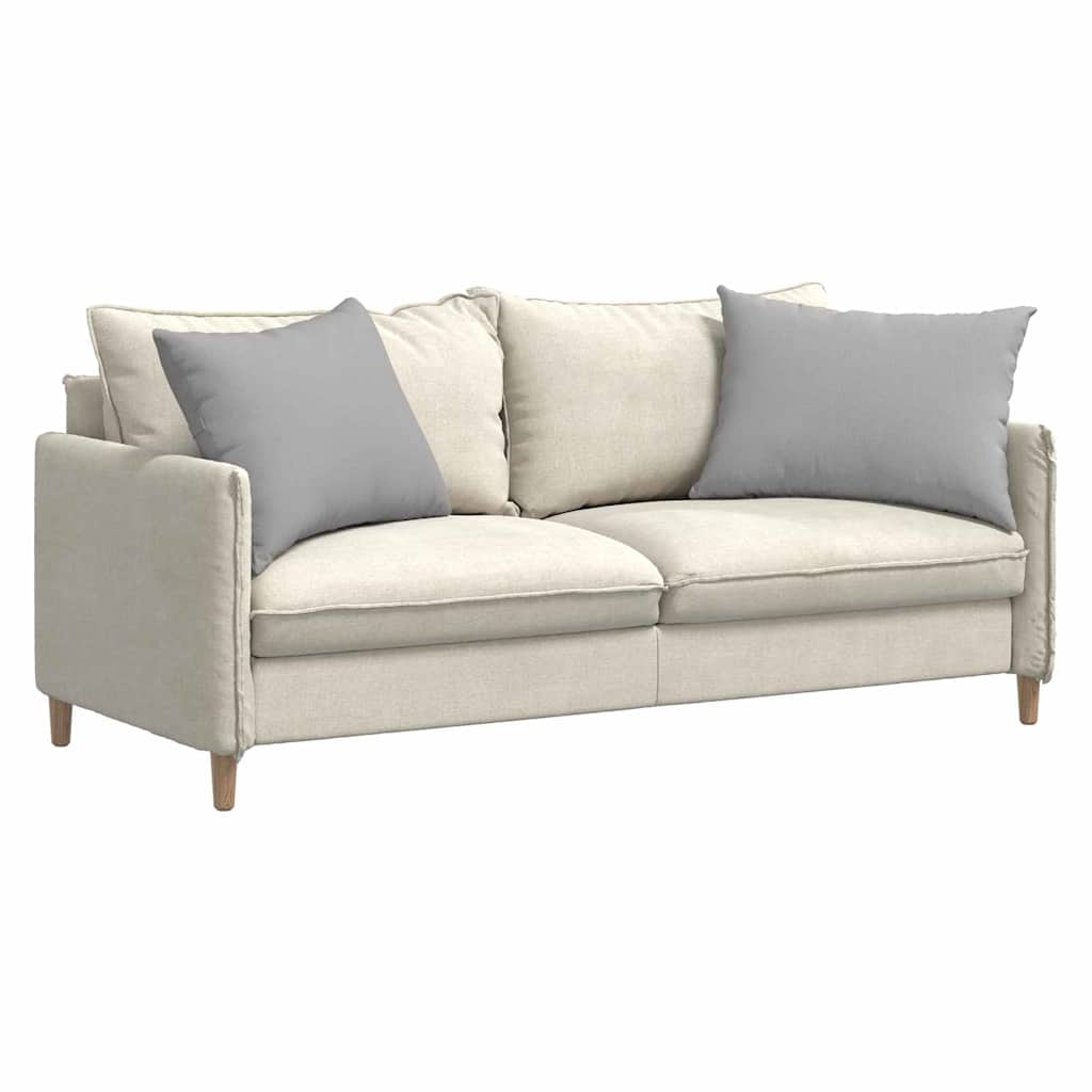 Cuscini da Divano 2 pcs Grigio Nuvola 70 x 50 cm Tessuto | homemem39