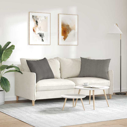 Cuscini da Divano 2 pcs Grigio chiaro 70 x 50 cm
