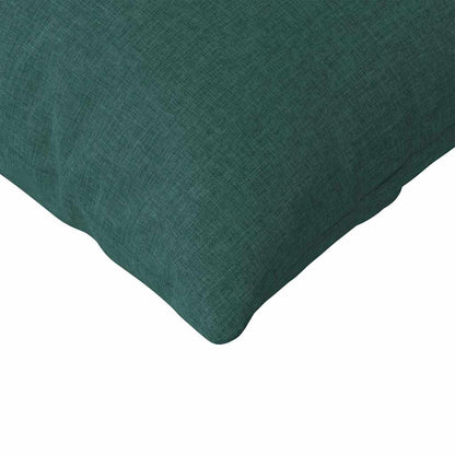 Cuscini da Divano 2 pcs Verde Scuro 120 x 40 cm Tessuto | homemem39