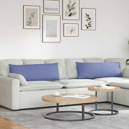 Cuscini da Divano 2 pcs Blu jeans 120 x 40 cm Tessuto | homemem39