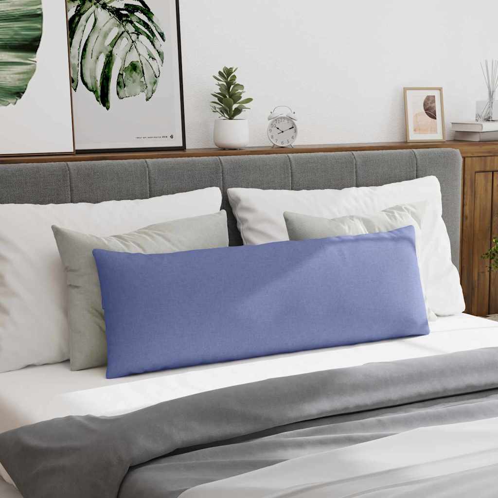 Cuscini da Divano 2 pcs Blu jeans 120 x 40 cm Tessuto | homemem39