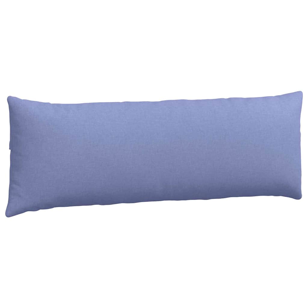 Cuscini da Divano 2 pcs Blu jeans 120 x 40 cm Tessuto | homemem39