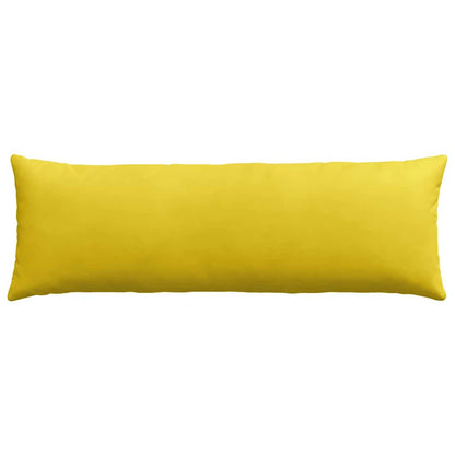 Cuscini da Divano 2 pcs Giallo 120 x 40 cm Tessuto in Cords | homemem39