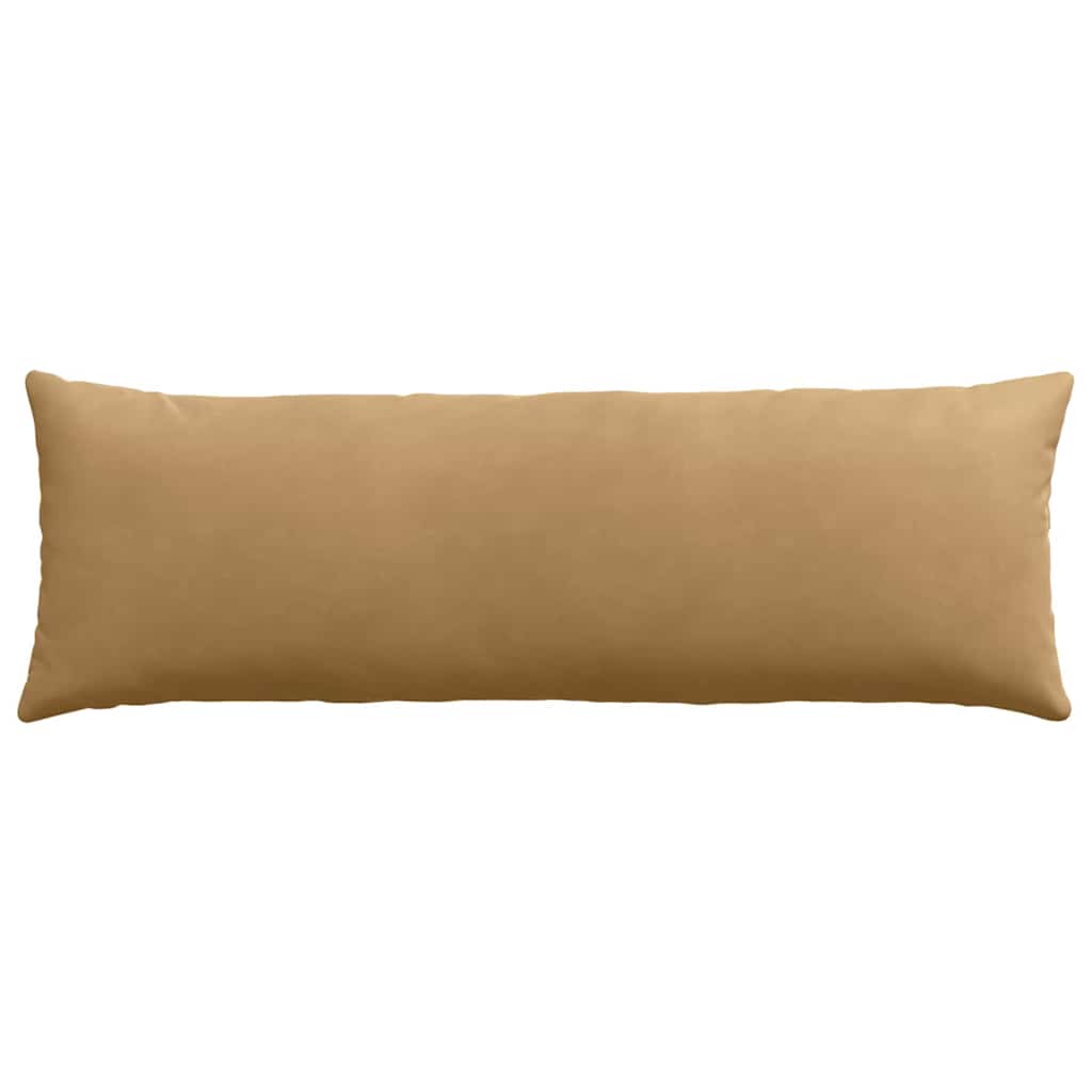 Cuscini da Divano 2 pcs Marrone 120 x 40 cm Tessuto in Cords | homemem39