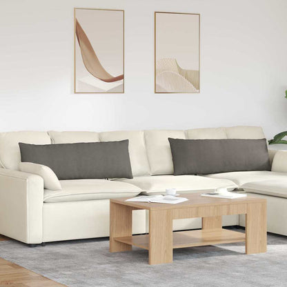 Cuscini da Divano 2 pcs Grigio chiaro 120 x 40 cm | homemem39