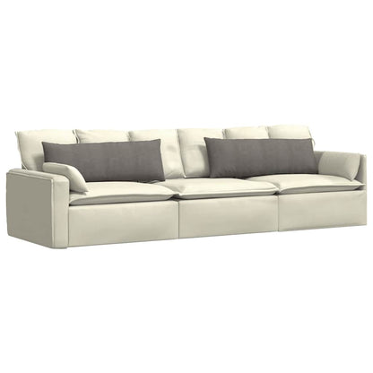 Cuscini da Divano 2 pcs Grigio chiaro 120 x 40 cm | homemem39