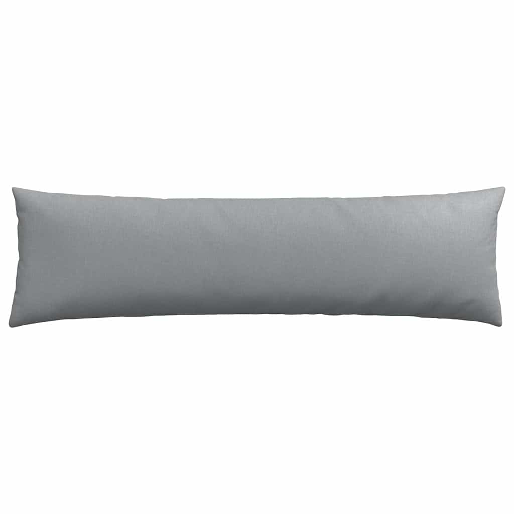 Cuscini da Divano 2 pcs Grigio chiaro 145 x 40 cm Tessuto | homemem39