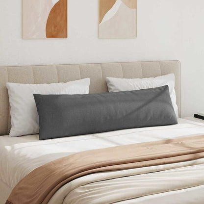 Cuscini da Divano 2 pcs Grigio scuro 145 x 40 cm Tessuto | homemem39