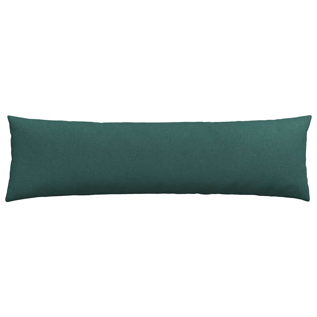 Cuscini da Divano 2 pcs Verde Scuro 145 x 40 cm Tessuto | homemem39