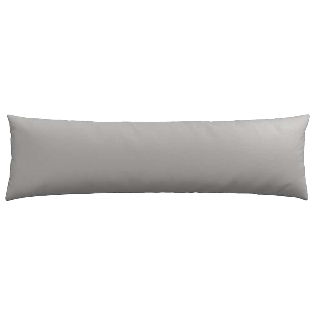 Cuscini da Divano 2 pcs Grigio Nuvola 145 x 40 cm Tessuto | homemem39