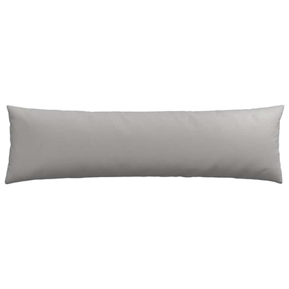 Cuscini da Divano 2 pcs Grigio Nuvola 145 x 40 cm Tessuto