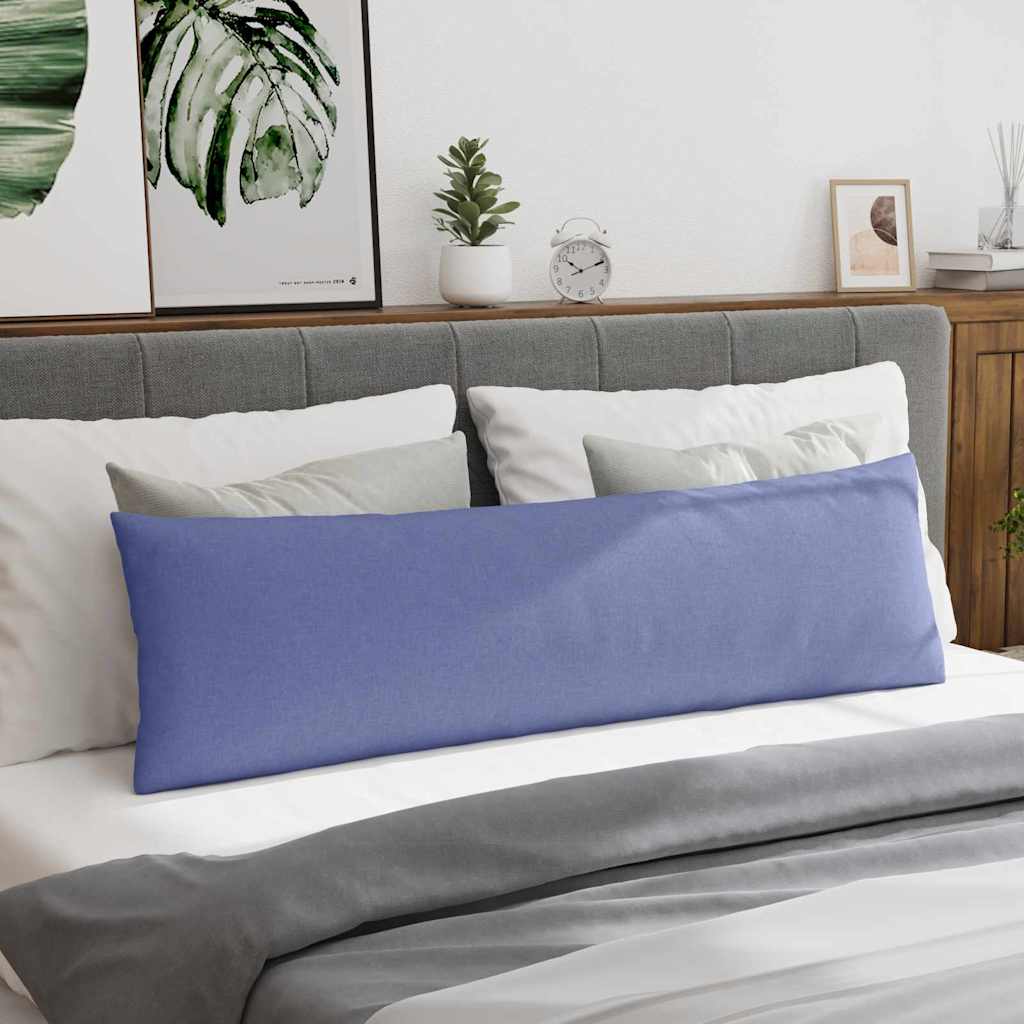 Cuscini da Divano 2 pcs Blu jeans 145 x 40 cm Tessuto | homemem39