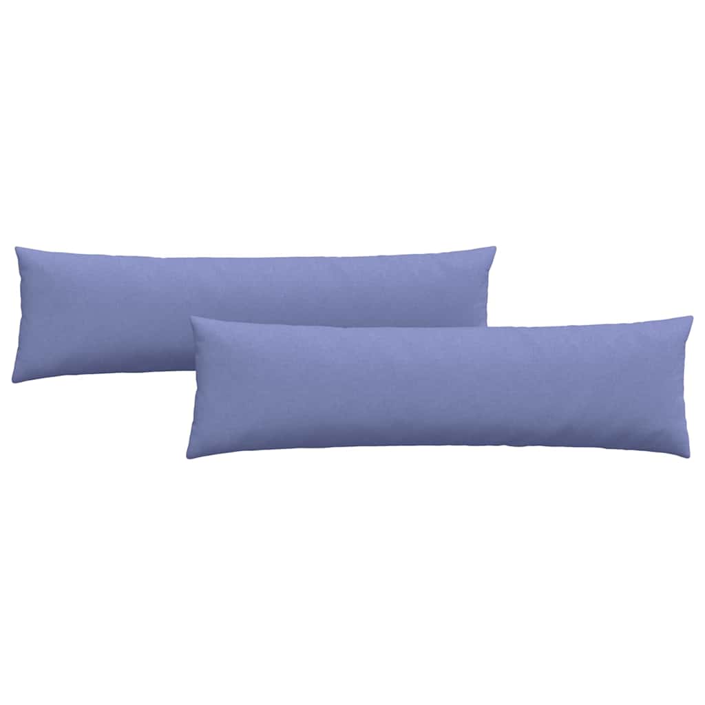 Cuscini da Divano 2 pcs Blu jeans 145 x 40 cm Tessuto | homemem39