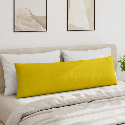 Cuscini da Divano 2 pcs Giallo 145 x 40 cm Tessuto in Cords | homemem39