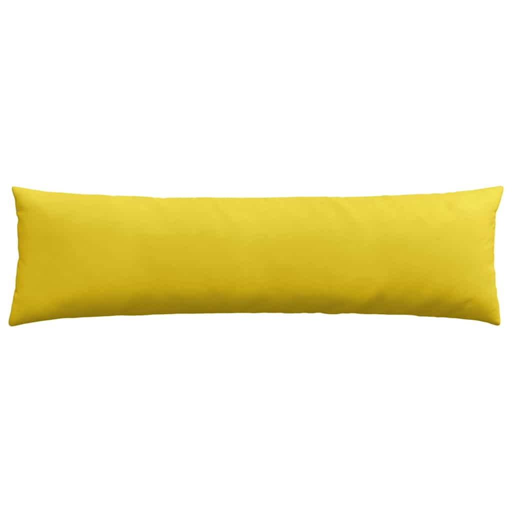 Cuscini da Divano 2 pcs Giallo 145 x 40 cm Tessuto in Cords | homemem39