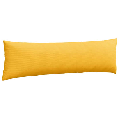 Cuscini da Divano 2 pcs Giallo Chiaro 145 x 40 cm | homemem39