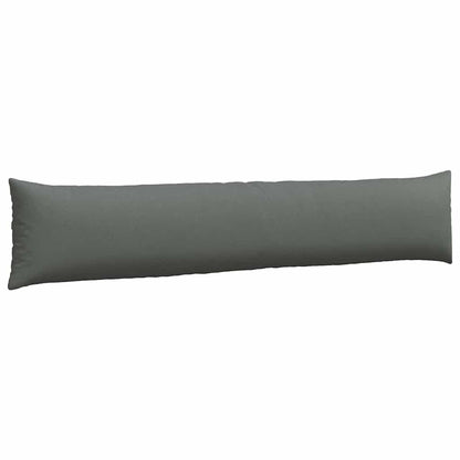Cuscini da Divano 2 pcs Grigio scuro 200 x 40 cm Tessuto | homemem39