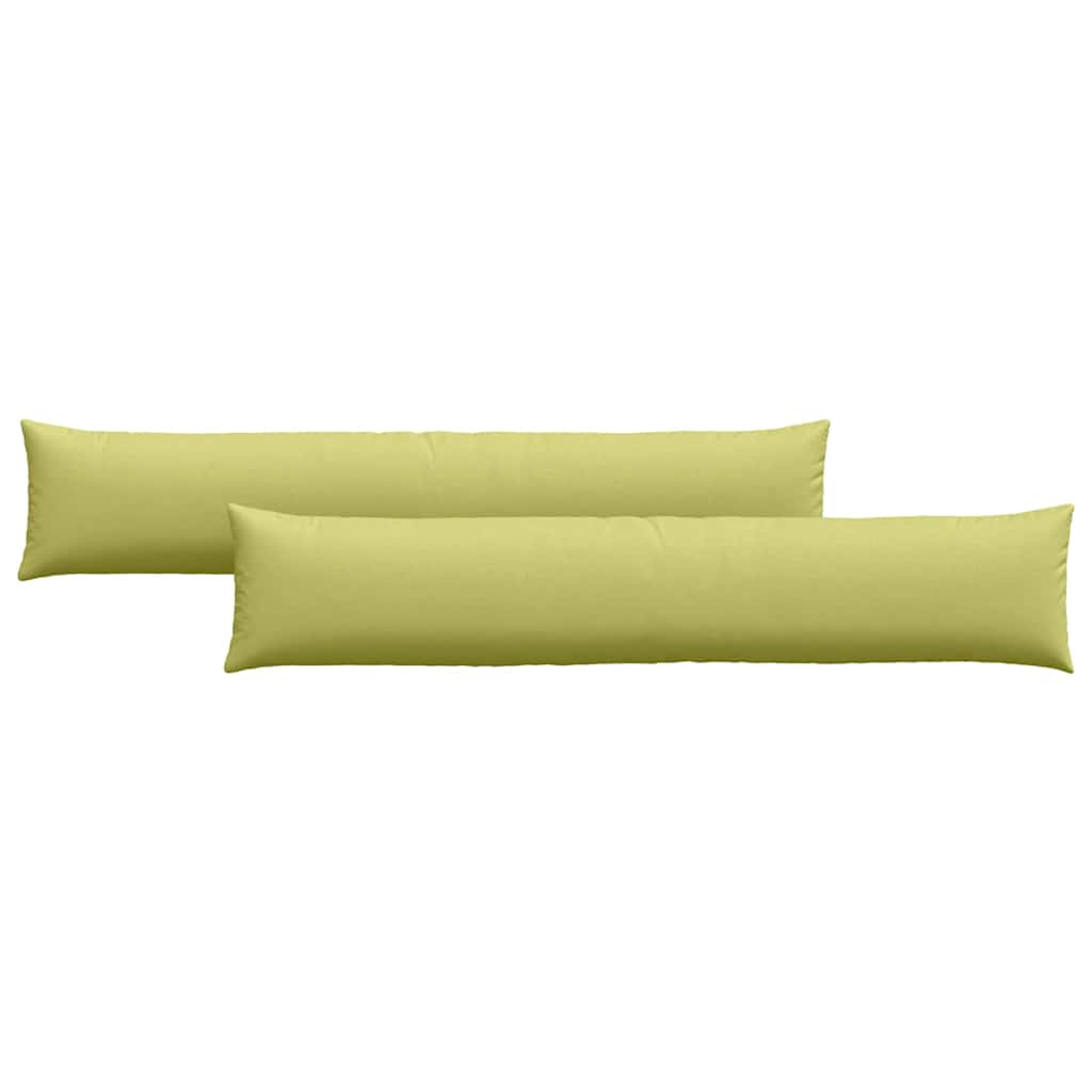 Cuscini da Divano 2 pcs Verde chiaro 200 x 40 cm Tessuto | homemem39