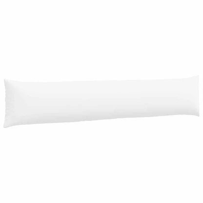 Cuscini da Divano 2 pcs Bianco 200 x 40 cm Tessuto | homemem39