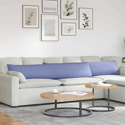 Cuscini da Divano 2 pcs Blu jeans 200 x 40 cm Tessuto | homemem39