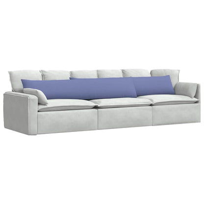 Cuscini da Divano 2 pcs Blu jeans 200 x 40 cm Tessuto | homemem39