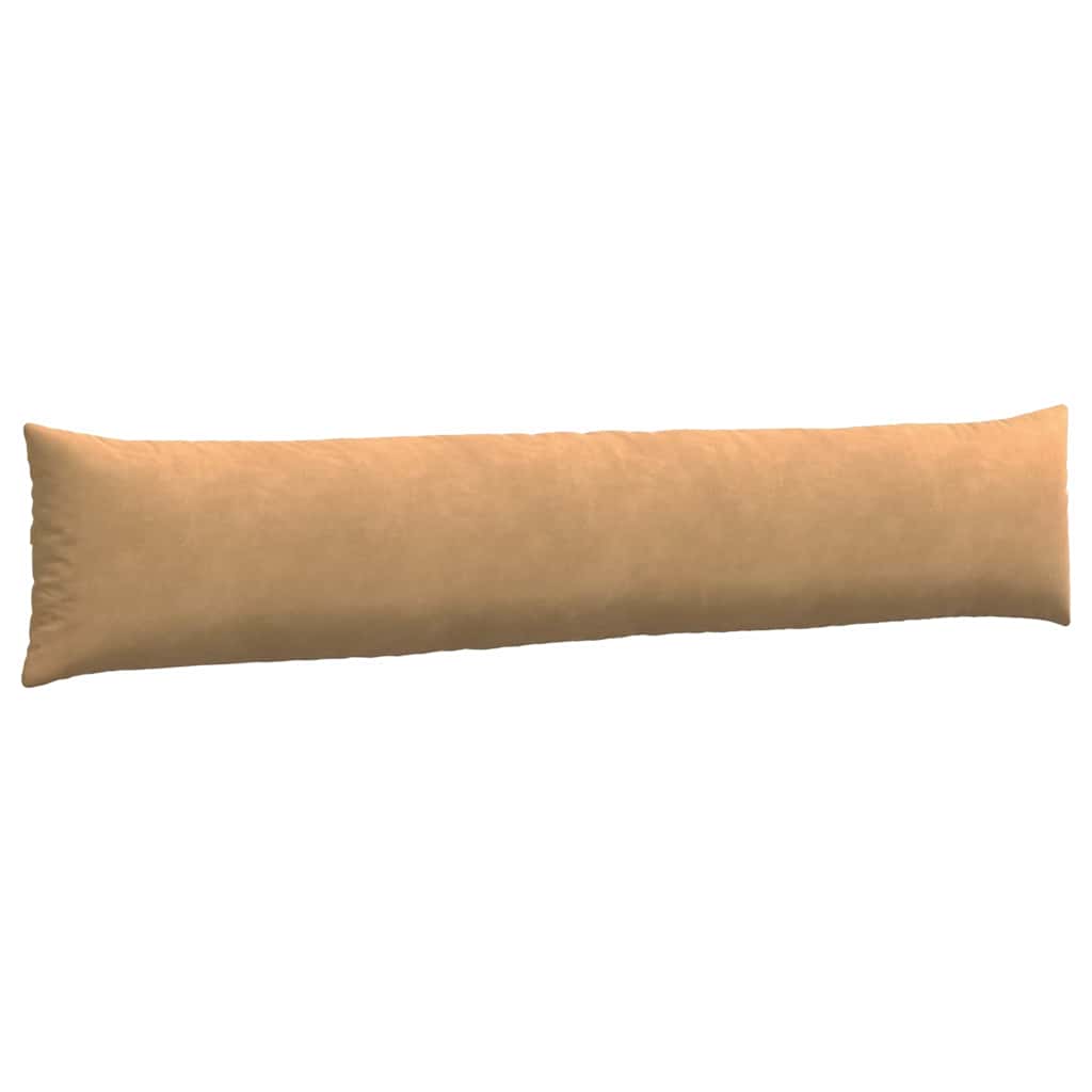 Cuscini da Divano 2 pcs Marrone 200 x 40 cm Tessuto in Cords | homemem39
