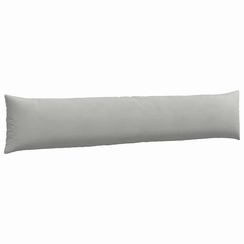 Cuscini da Divano 2 pcs Grigio chiaro 200 x 40 cm Tessuto | homemem39