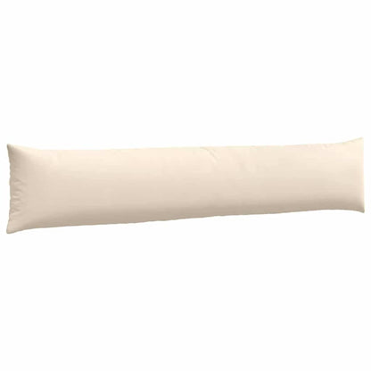 Cuscini da Divano 2 pcs Beige 200 x 40 cm Tessuto