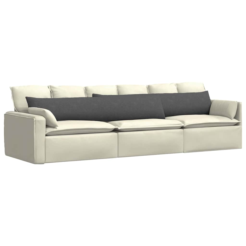 Cuscini da Divano 2 pcs Grigio scuro 200 x 40 cm | homemem39
