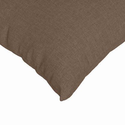 Cuscini da Divano 2 pcs Marrone 45 x 45 cm Tessuto | homemem39